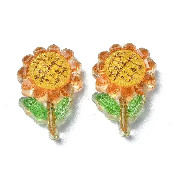 Transparent Epoxy Resin Decoden Cabochons