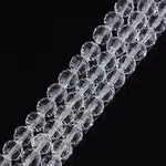 Transparent Glass Bead Strands