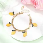 304 Stainless Figaro & Paperclip Chain Multi-strand Bracelets