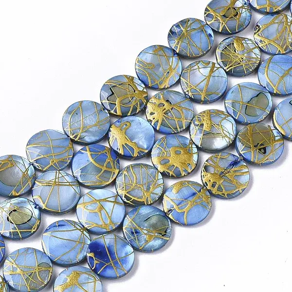 Drawbench Freshwater Shell Beads Strands
