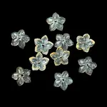 Dyed & Heated Glass Bead Caps