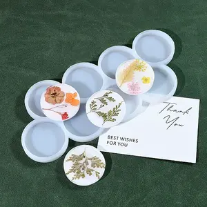 Flat Round DIY Silicone Molds