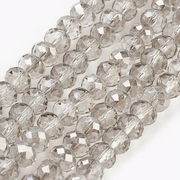 Electroplate Glass Beads Strands