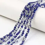 Electroplate Opaque Glass Beads Strands