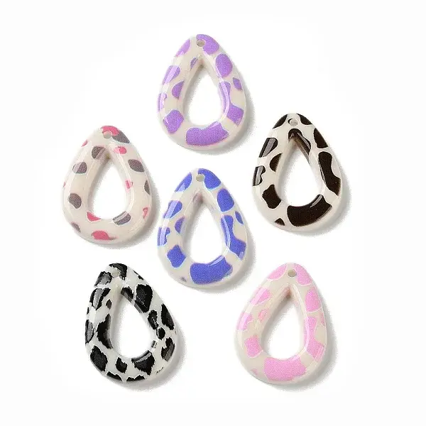 Printed Opaque Resin Pendants