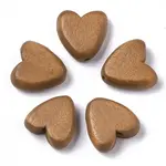 Painted Natural Wood Beads