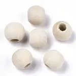 Natural Unfinished Wood Beads