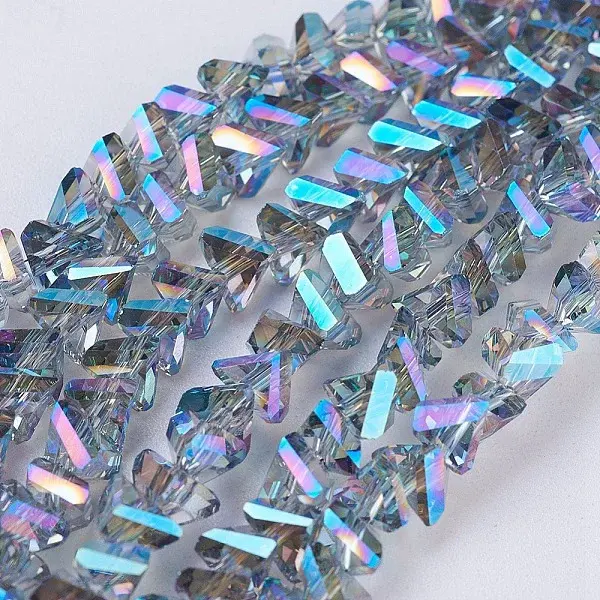 Electroplate Glass Beads Strands