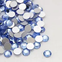 Faceted Glass Flat Back Rhinestone for Nail Art