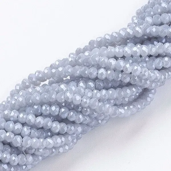 Electroplate Glass Beads Strands