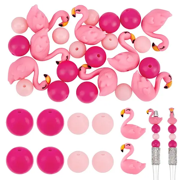 Luminous Silicone Beads
