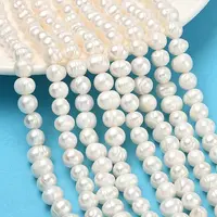 Natural Cultured Freshwater Pearl Beads Strands