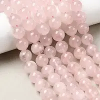 Natural Madagascar Rose Quartz Beads Strands