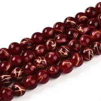 Baking Painted Glass Beads Strands