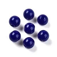 Opaque Solid Color Glass Beads