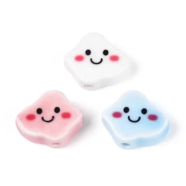 Handmade Porcelain Ceramic Beads