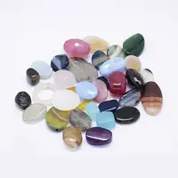 Natural & Synthetic Mixed Gemstone Beads