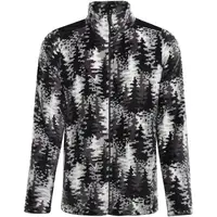 ALPINE PRO EFLIN Pánska flísová mikina, čierna, veľkosť