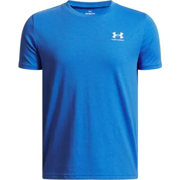 Under Armour SPORTSTYLE Chlapčenské tričko, modrá, veľkosť XL