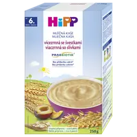 HIPP Mléčná kaše PRAEBIOTIK vícezrnná se švestkami 250 g