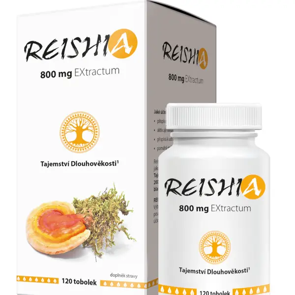 REISHIA 800 mg EXtractum 120 tobolek