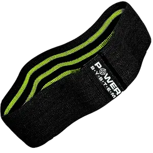 POWER SYSTEM Posilovací guma BOOTY BAND, střední zátěž, zelená