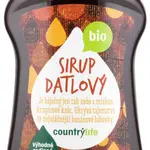 COUNTRY LIFE Sirup datlový BIO 874 ml