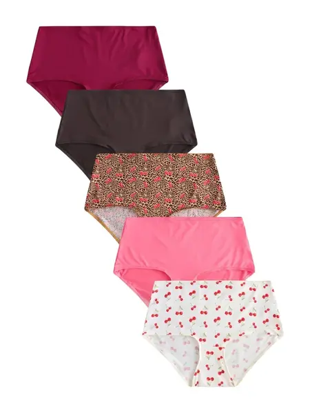 Next Nohavičky  ružová / bordová / čierna / biela