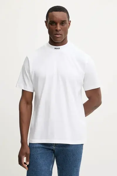 Tričko BOSS Green Tee Collar