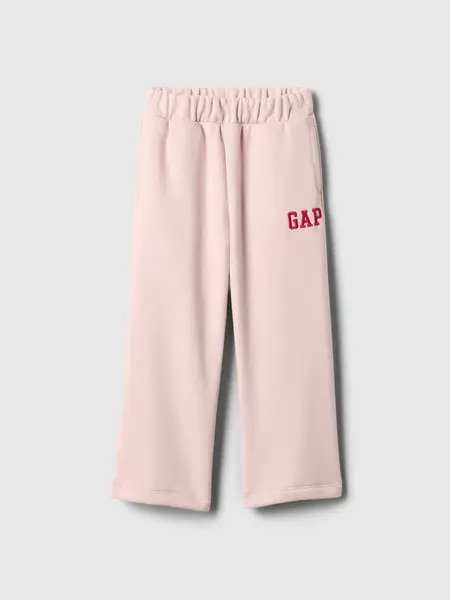 GAP Baby wide sweatpants with logo - Girls