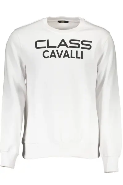 Biela mikina Cavalli Class