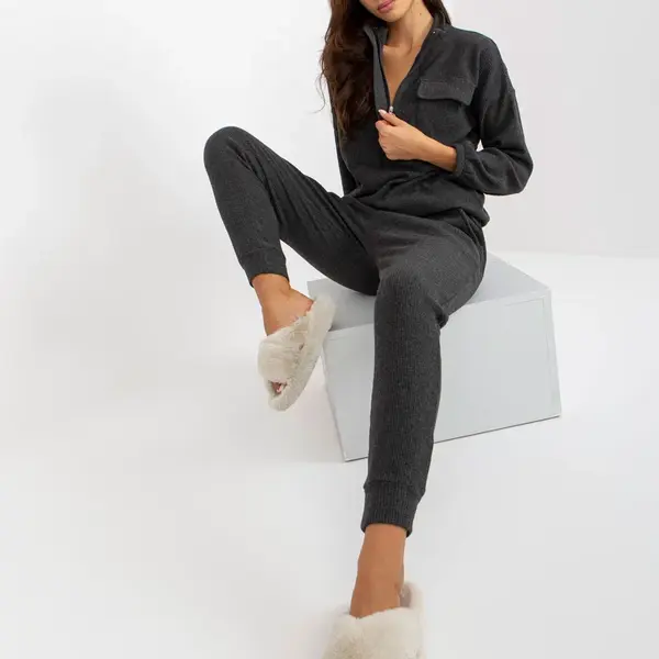 Pyjamas-BR-PI-9124-dark gray