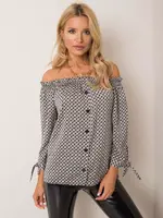 Blouse-D52211W10987B-black-white