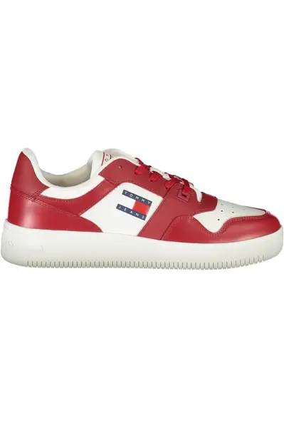 Pánske červené športové tenisky Tommy Hilfiger