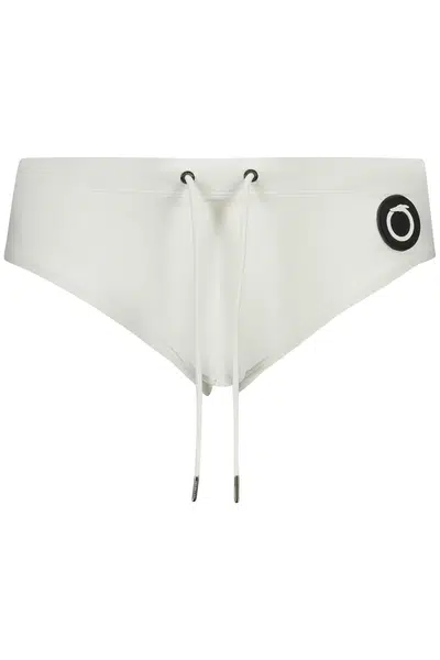 TRUSSARDI SWIMSUIT MEN'S BOTTOM WHITE