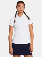 Women's T-shirt Under Armour UA Playoff SS Polo-WHT - Women's