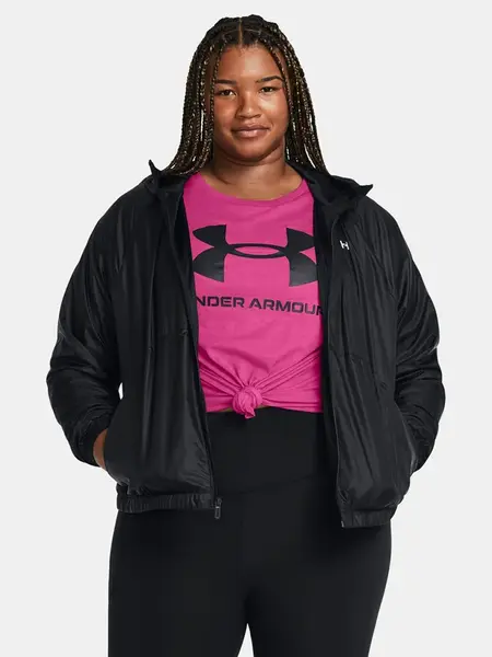 Women's jacket Under Armour UA SPORT WINDBREAKER JKT&-BLK - Women's