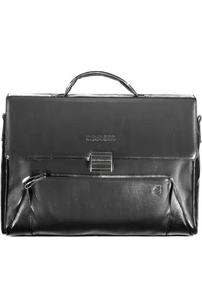 PIQUADRO MEN'S BRIEFCASE BLACK