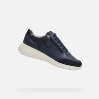 Dark blue women's sneakers Geox Allenie - Women's