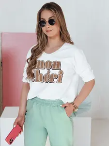 Dámska oversize blúzka s potlačou CHERINO
