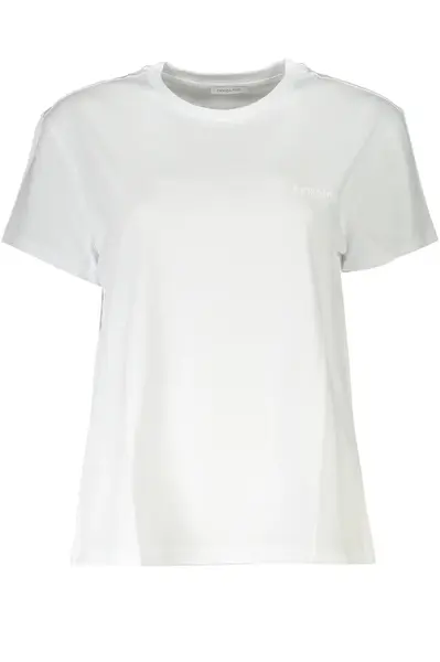 Biele tričko s krátkym rukávom Patrizia Pepe