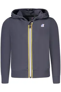 Detská mikina K-WAY na zips modrá