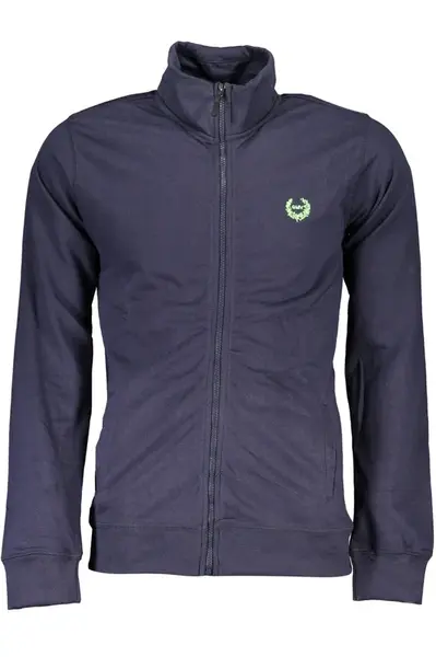 Pánska modrá mikina na zips GIAN MARCO VENTURI