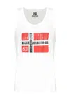 NORWAY 1963 WHITE MEN'S TANK TOP