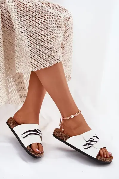 Boto Dámske Sandále S Velcro Na Korkovej Platforme Béžové Baylin