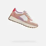 White women's sneakers Geox Amabel - Women's