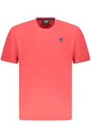 Pánske červené tričko s krátkym rukávom