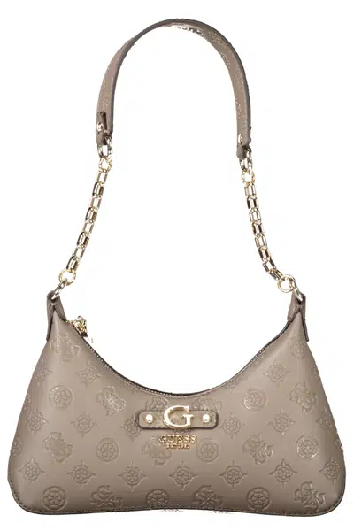 GUESS JEANS WOMEN'S BAG BROWN