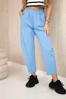 Kesi Włoski Nohavice s vreckami Summer Punto modrý