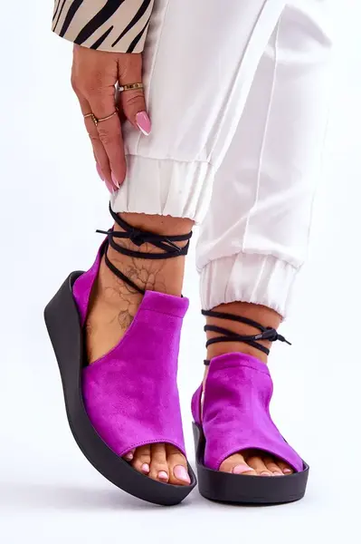 Zazoo Semišové sandále pre Nicole